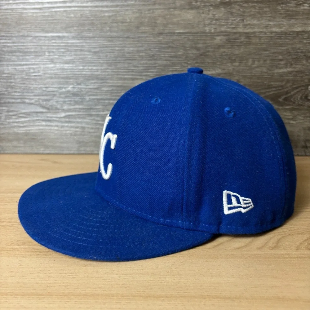 Kansas City Royals Hat Cap Snap Back Blue MLB Baseball New Era